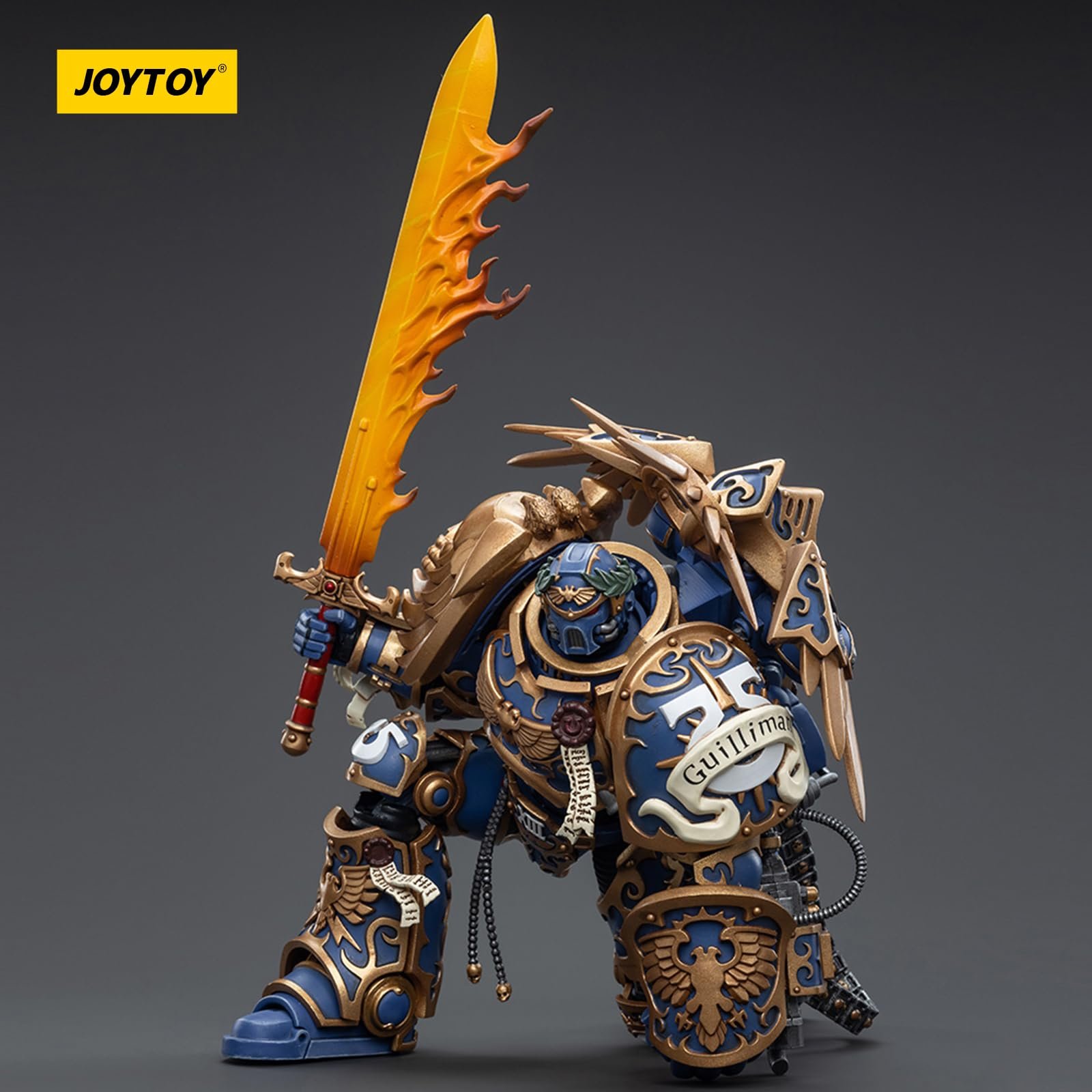 Фигурка JOYTOY Warhammer 40K The Ultramarines, Ultramarines Primarch Roboute Guilliman 1/18, фото №8