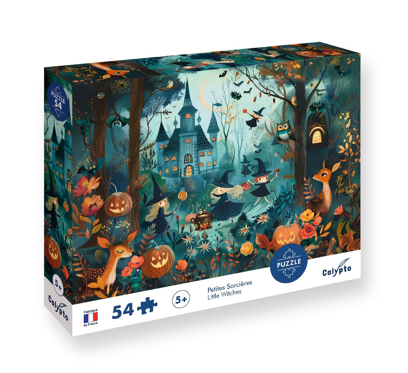 Пазл Sentosphère Little Witches 54 елементи, фото №3