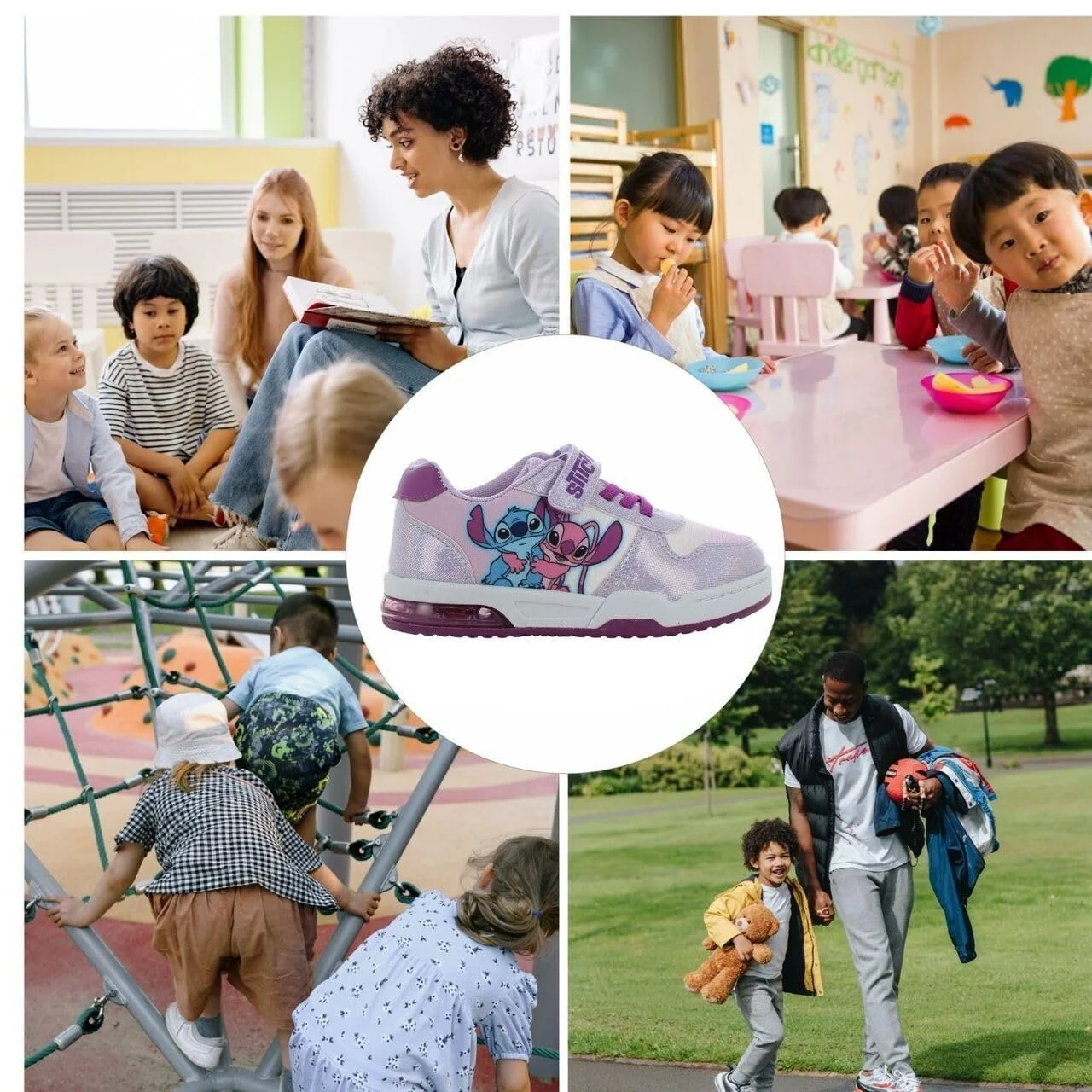 Кросівки Leomil Lilo & Stitch Для дівчат , з підсвіткою, фото №2