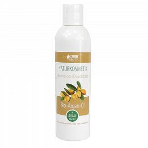 Шампунь-гель для душа Organic Argan Oil Pullach Hof Naturkosmetik 250 мл - Фото 1