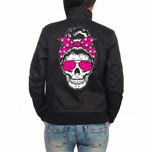 Жіноча куртка-харрінгтон Spaß Kostet Rockabella Cuts Rock n Roll Girls Skull Rockabilly - Фото 1
