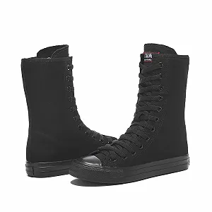 Високие кеды Momuk из парусины для женщин synthetic.ua - Фото 1