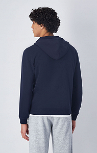 Світшот hooded full zip sweatshirt 219837-BS501 Champion Темно-синій S synthetic.ua - Фото 1