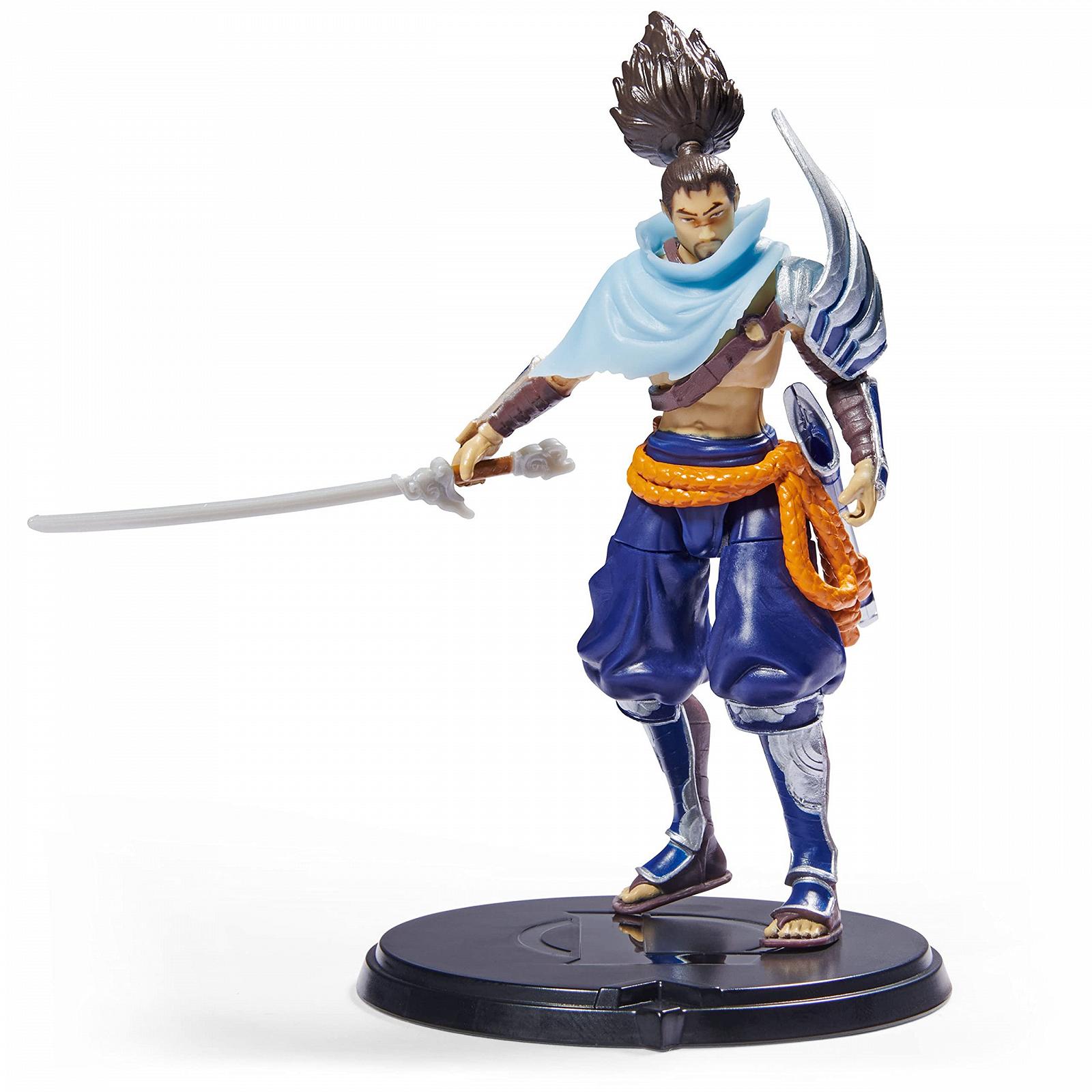 Фігурка League of Legends Yasuo 10 см з мечем та підставкою, фото №1