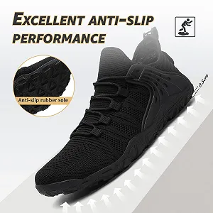 Кросівки ASHION Мінімалістичні для бігу по бездоріжжю з широким носком Чоловічі фітнес кросівки synthetic.ua - Фото 1