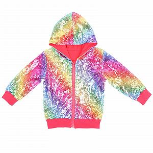 Куртка Cexiakong з блискітками для дівчаток та хлопчиків - Фото 1