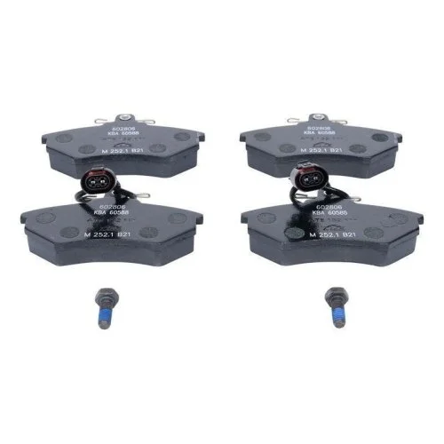 Комплект гальмівних колодок, дискові гальма ATE 13.0460-2806.2 для VAG, передній міст, фото №2