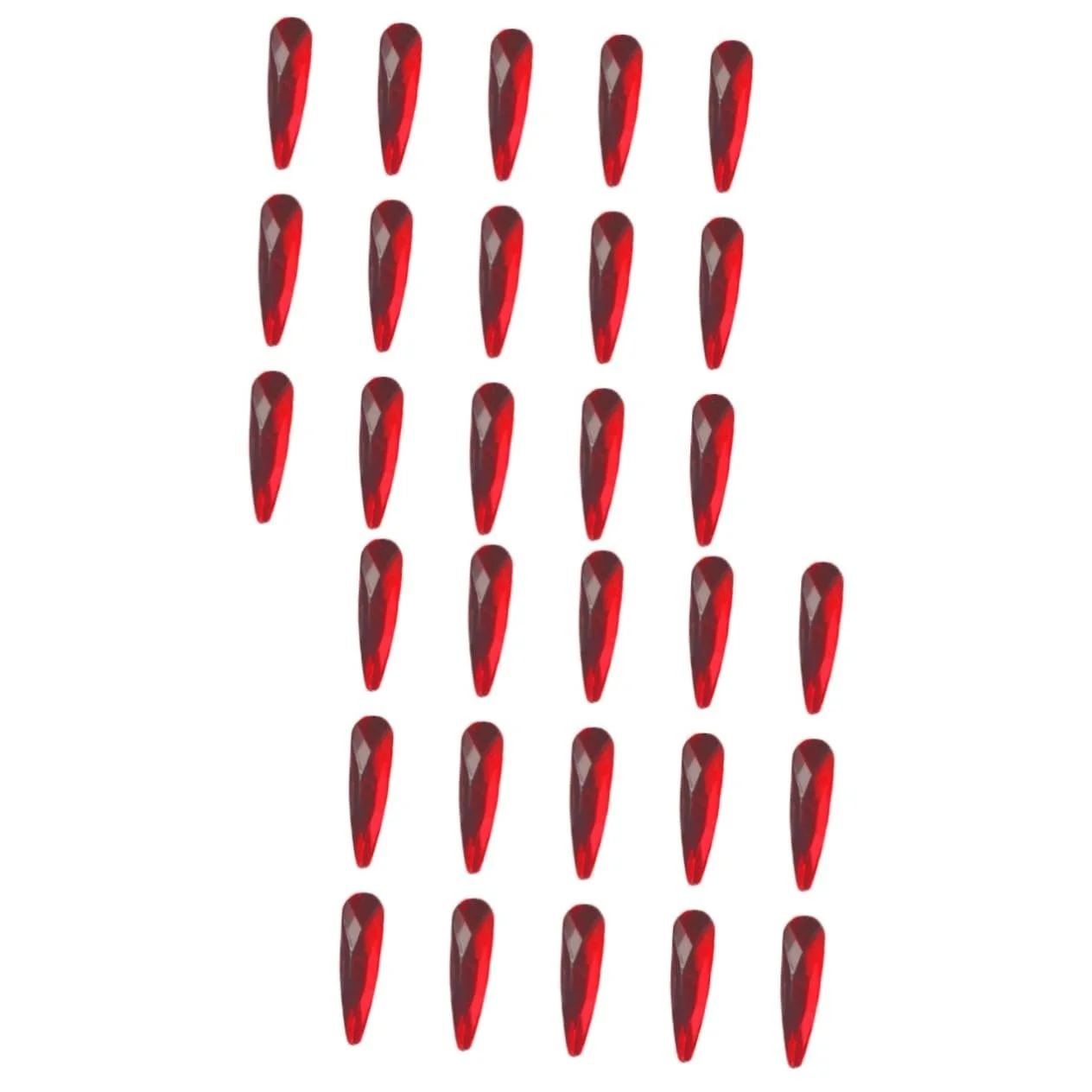 Стразы Beavorty 40 шт. Кристаллы для маникюра, кристаллы для ногтей, украшения для ногтей, блестящие кристаллы для ногтей, капли воды, 3D, фото №1