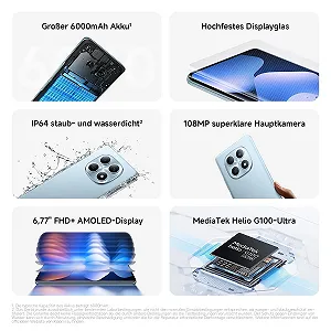Смартфон XIAOMI Redmi Note 15 8+128GB 6000 mAh IP64 108MP 6,77" FHD+ Лесной зеленый synthetic.ua - Фото 1