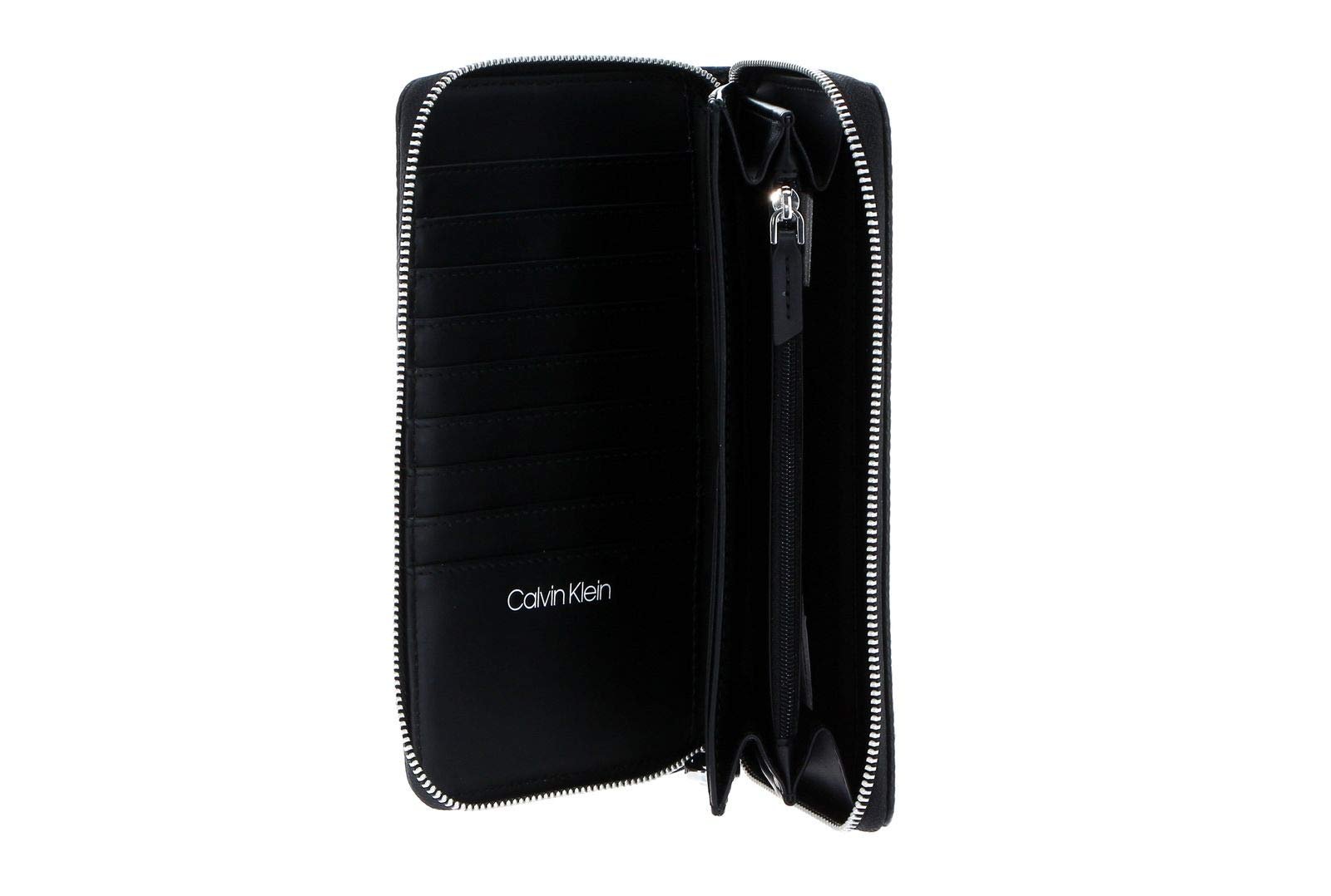 Гаманець Calvin Klein Zip Around Wallet XL Чорний, Мінімалістичний, фото №3