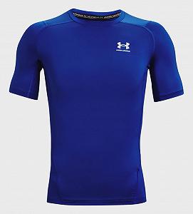 Футболка компресійна UA HG Armour Comp SS синій S/M - Фото 1