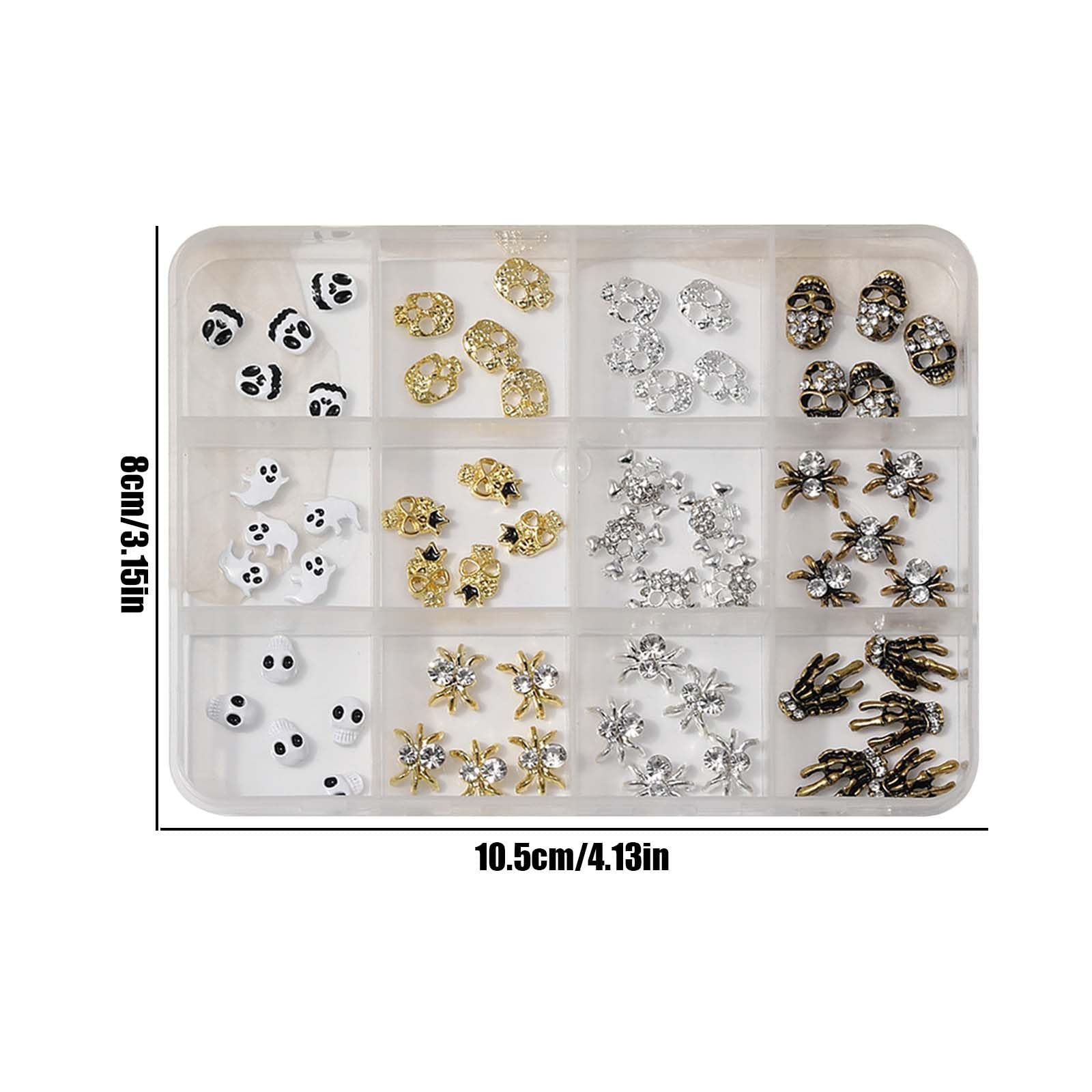 Череп Метал Хелловін 3D Хрест, фото №2 Череп Метал Хелловін 3D Хрест, фото №2