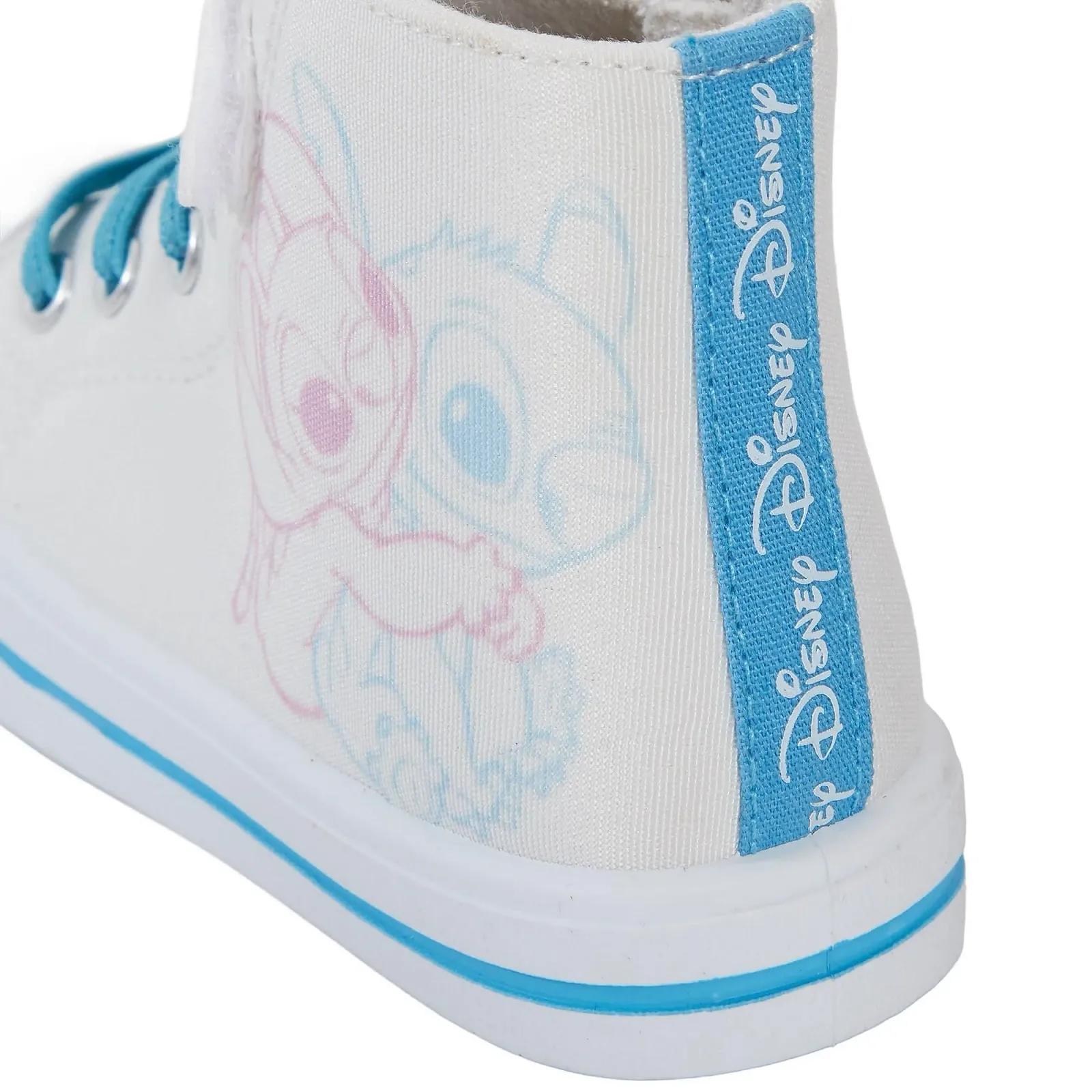 Кеды Disney Stitch Hi Top для девочек Stitch & Angel на молнии, фото №6