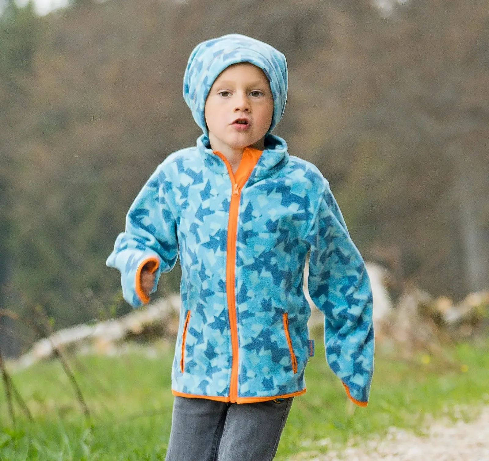 Флісова зимова шапка Playshoes для дітей, унісекс, фото №5