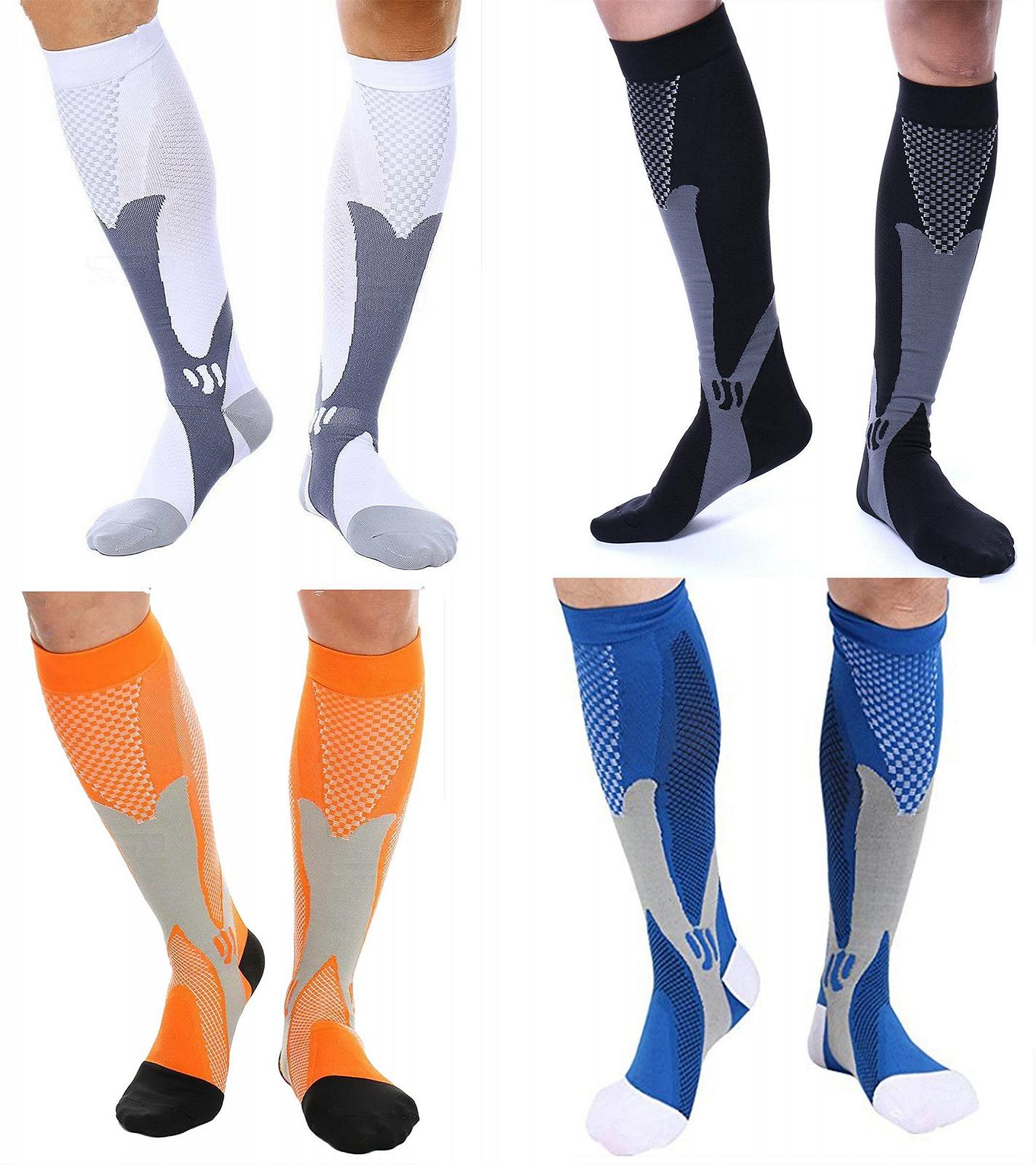 Компресійні гольфи Клас 2 Гольфи для підтримки Дорожні гольфи 4 пари 40-43, фото №1