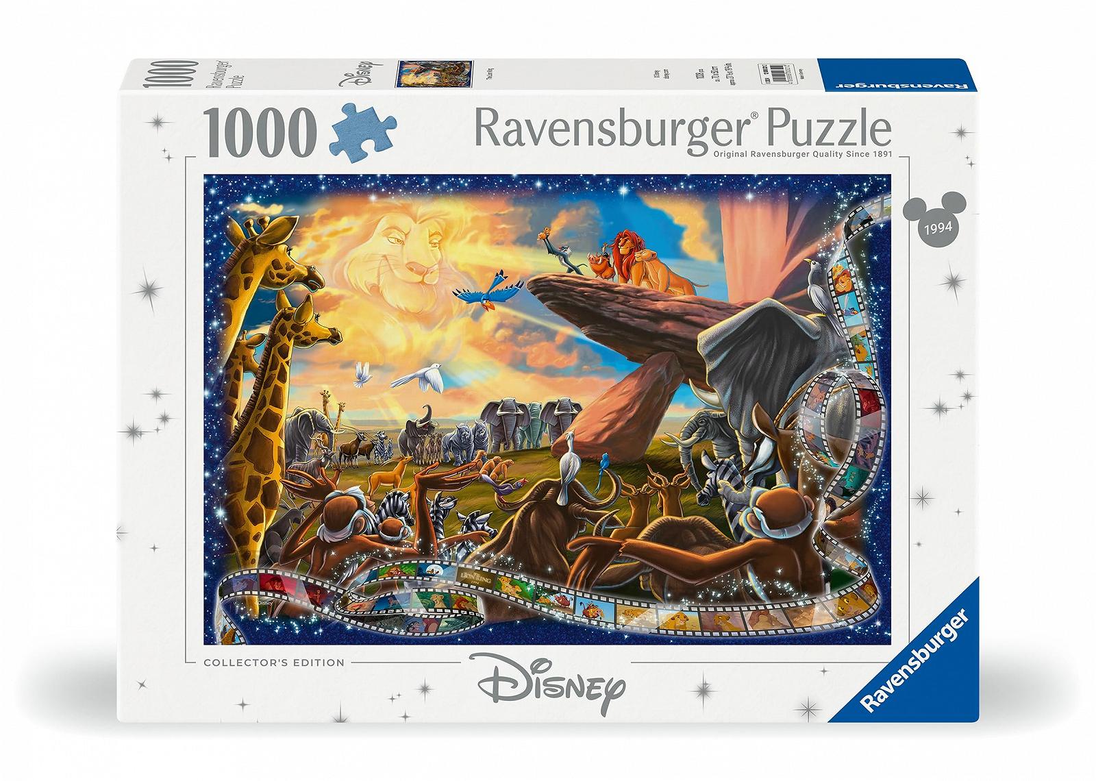 Пазл Ravensburger Disney The Lion King 12000321 1000 элементов, фото №2
