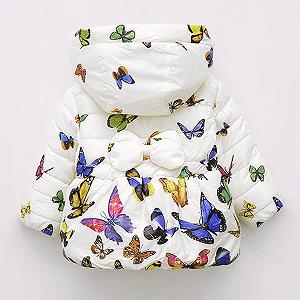 Куртка Saingace Зимняя для девочки черная synthetic.ua - Фото 1