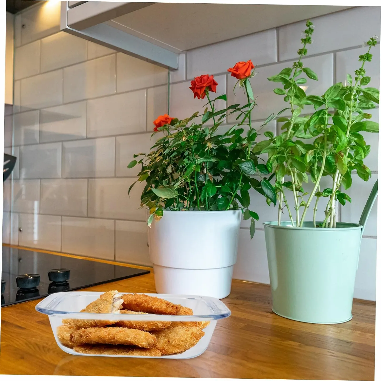 Форма для запікання Luxshiny скляна термостійка 1 шт, фото №6