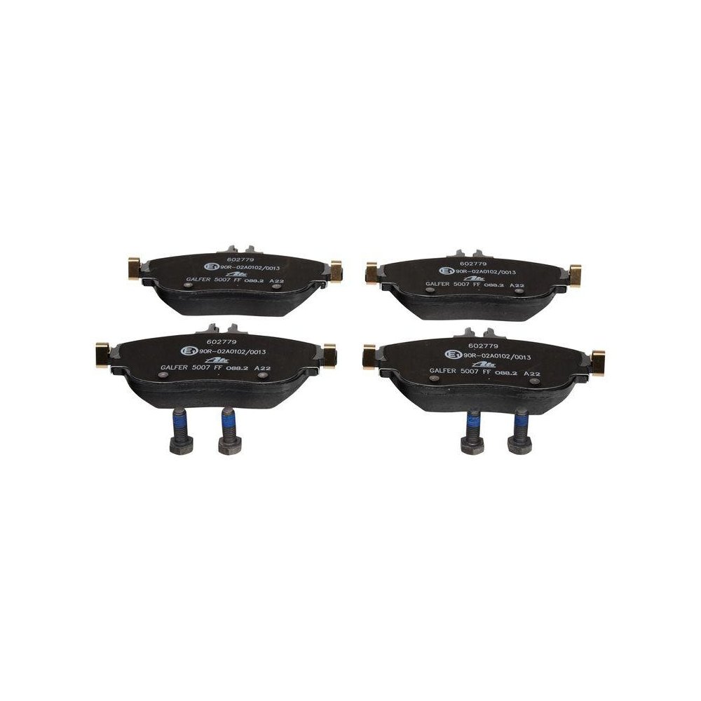 Гальмівний диск ATE 24.0128-0276.1 для MERCEDES-BENZ, передня вісь, фото №3