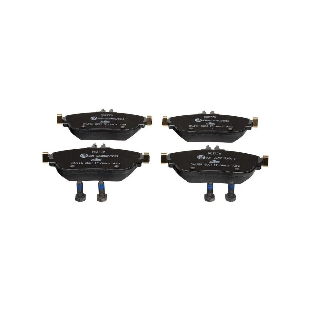 Комплект гальмівних колодок, дискове гальмо ATE 13.0460-2779.2 для MERCEDES-BENZ INFINITI, фото №1 Комплект гальмівних колодок, дискове гальмо ATE 13.0460-2779.2 для MERCEDES-BENZ INFINITI, фото №1