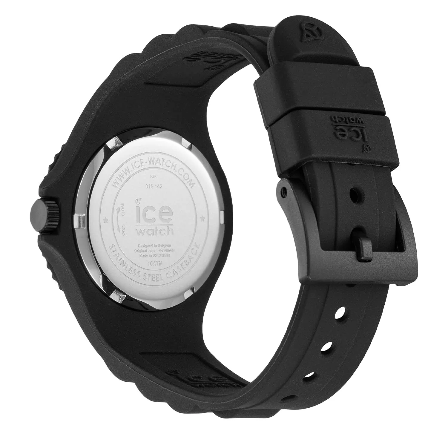 Годинник Ice-Watch ICE Generation Black Forever Чорний з силіконовим ремінцем, фото №5 Годинник Ice-Watch ICE Generation Black Forever Чорний з силіконовим ремінцем, фото №5