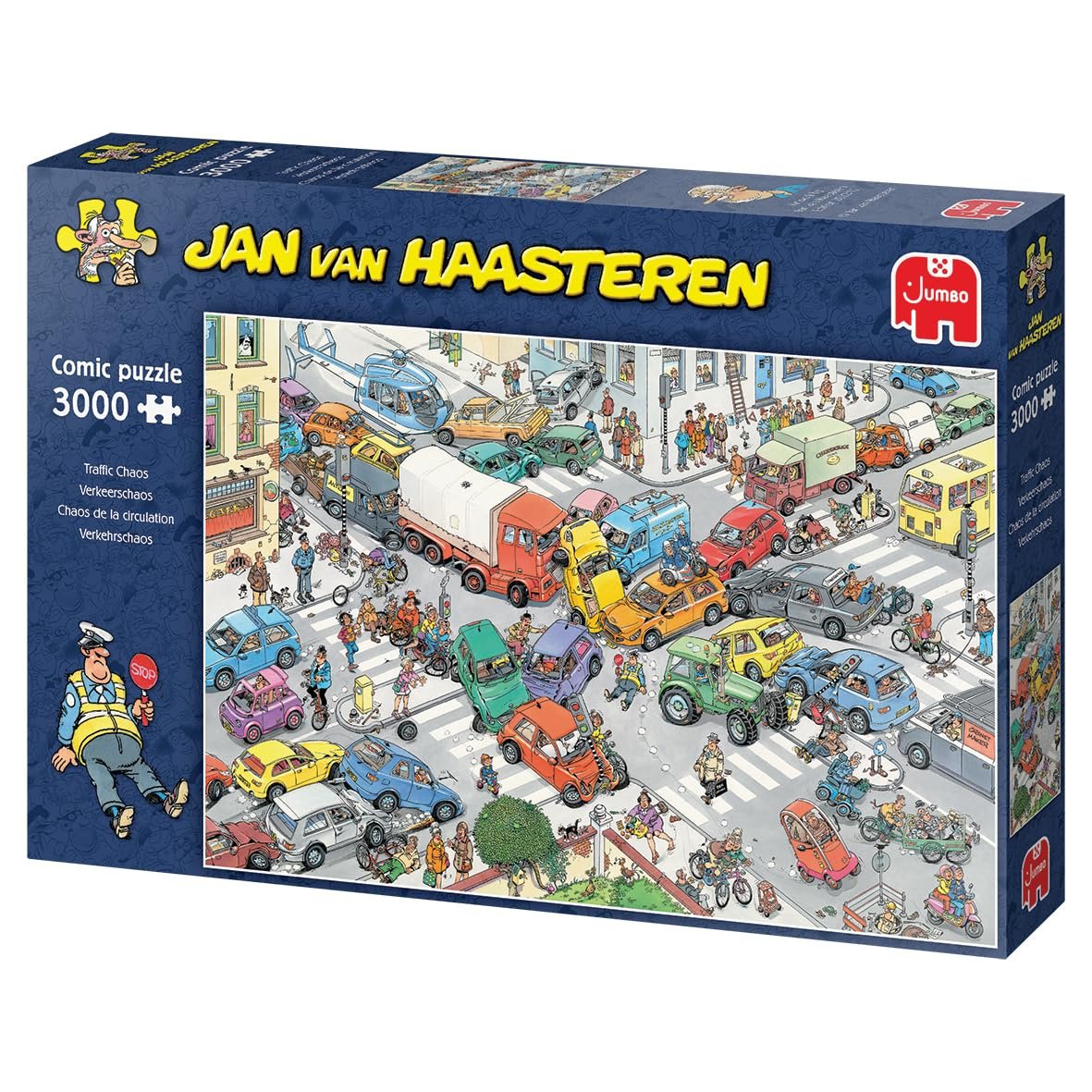Пазл Jan Van Haasteren Traffic Chaos 3000 деталей, фото №3