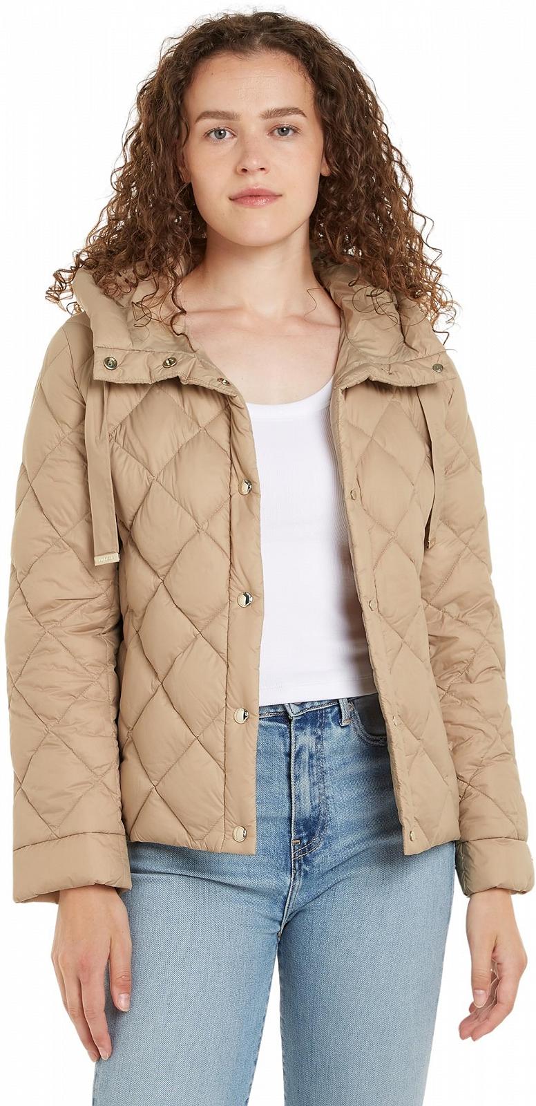 Пуховик Tommy Hilfiger Женский Классический Зимняя Куртка Стеганая, фото №1