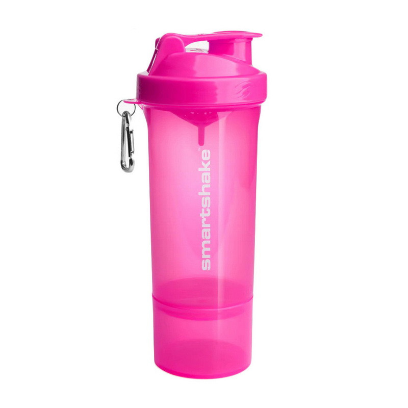 SmartShake Slim NEON Pink 500 ml, фото №1