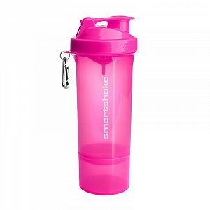 SmartShake Slim NEON Pink 500 ml - Фото 1