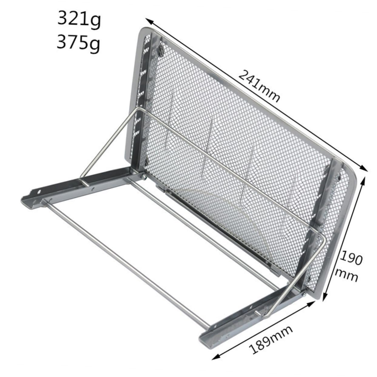Подставка для планшета Vaguelly Многофункциональная Регулируемая Складная Прочная Компактная Наклонная для графических планшетов и ноутбуков Черный, фото №3