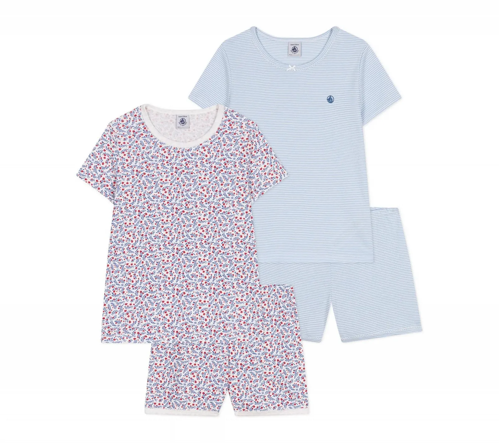 Піжама Petit Bateau для дівчаток (2 шт. в упаковці), фото №1 Піжама Petit Bateau для дівчаток (2 шт. в упаковці), фото №1