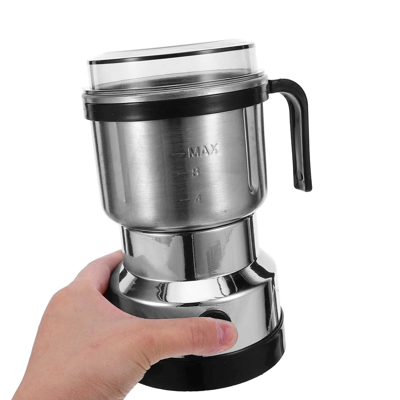 Електрична Кавомолка Ciieeo Compact, Нержавіюча сталь, фото №4