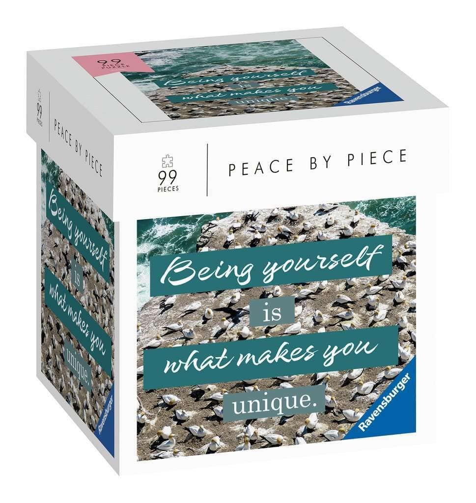 Пазл Ravensburger Peace by Piece 16967 Beeing Yourself is What Makes You Unique 99 элементов, фото №1