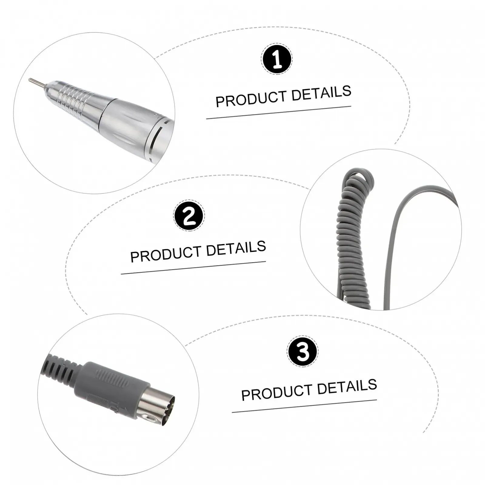 Электрический набор для маникюра и педикюра CALLARON, низкая вибрация, низкий уровень шума, высококачественный материал, фото №5 Электрический набор для маникюра и педикюра CALLARON, низкая вибрация, низкий уровень шума, высококачественный материал, фото №5
