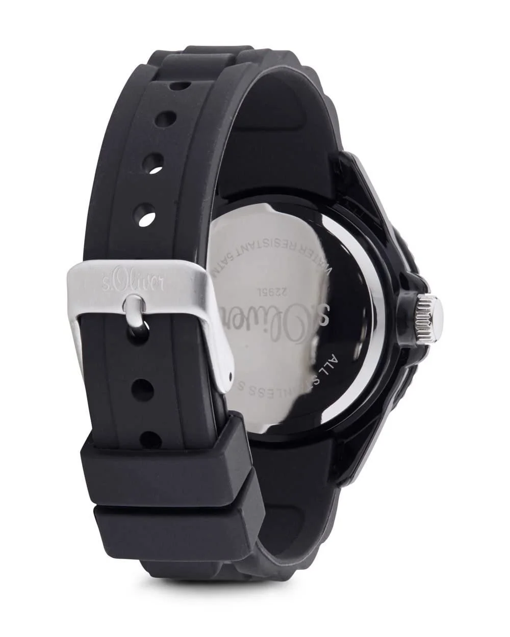 Унисекс Аналоговые Кварцевые Часы s.Oliver с Силиконовым Ремешком, фото №3 Унисекс Аналоговые Кварцевые Часы s.Oliver с Силиконовым Ремешком, фото №3