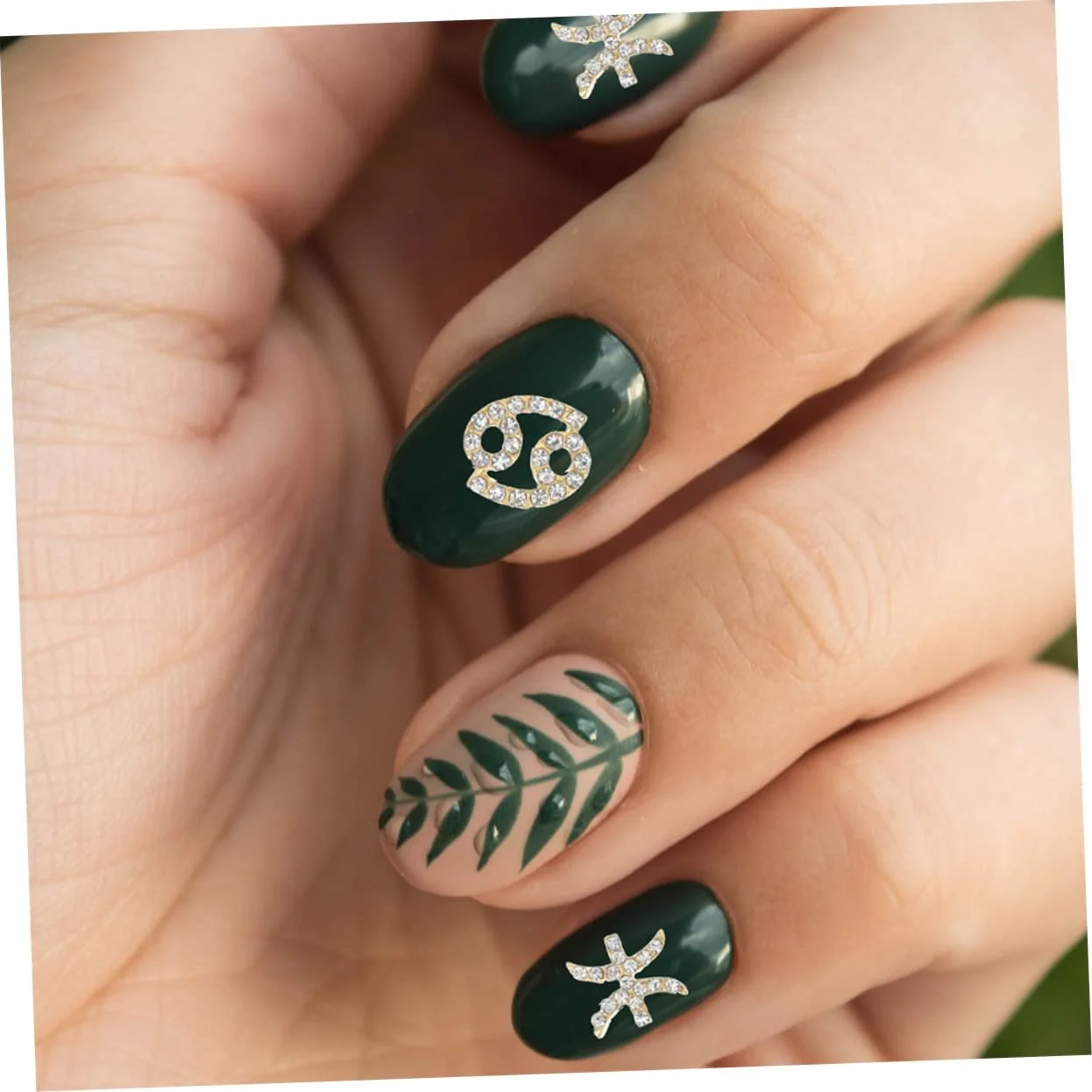 Украшения для ногтей Знаки зодиака 24шт., подвески для ногтей с 12 созвездиями, фото №5