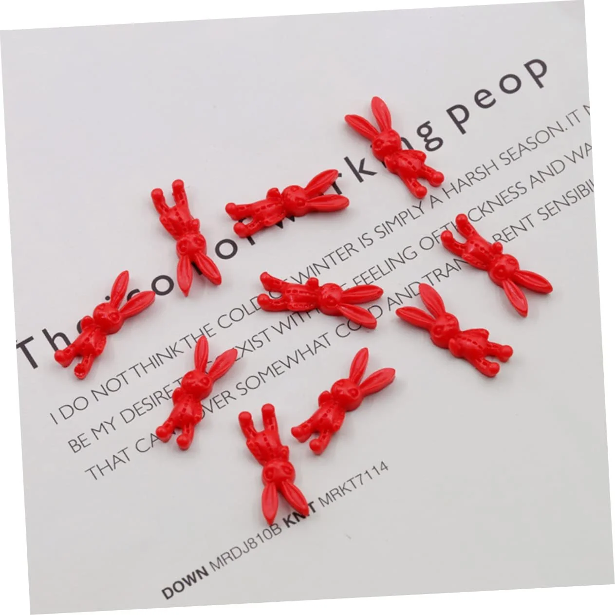 Украшение для ногтей Кролик FRCOLOR 120шт, фото №6 Украшение для ногтей Кролик FRCOLOR 120шт, фото №6