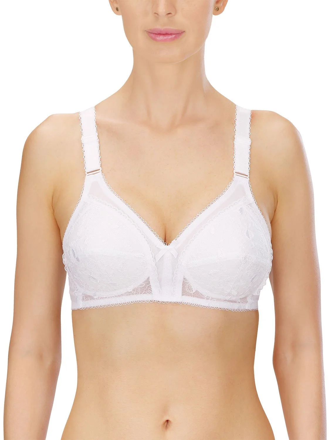 Бюстгальтер Naturana Women's Non-Wired Bra непрозорий без кісточок, фото №1