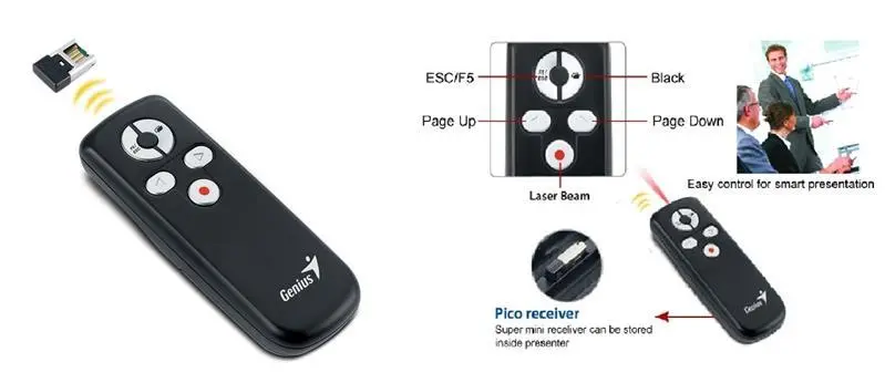 Презентер Genius Media Pointer 100 31090015100 325103, фото №2