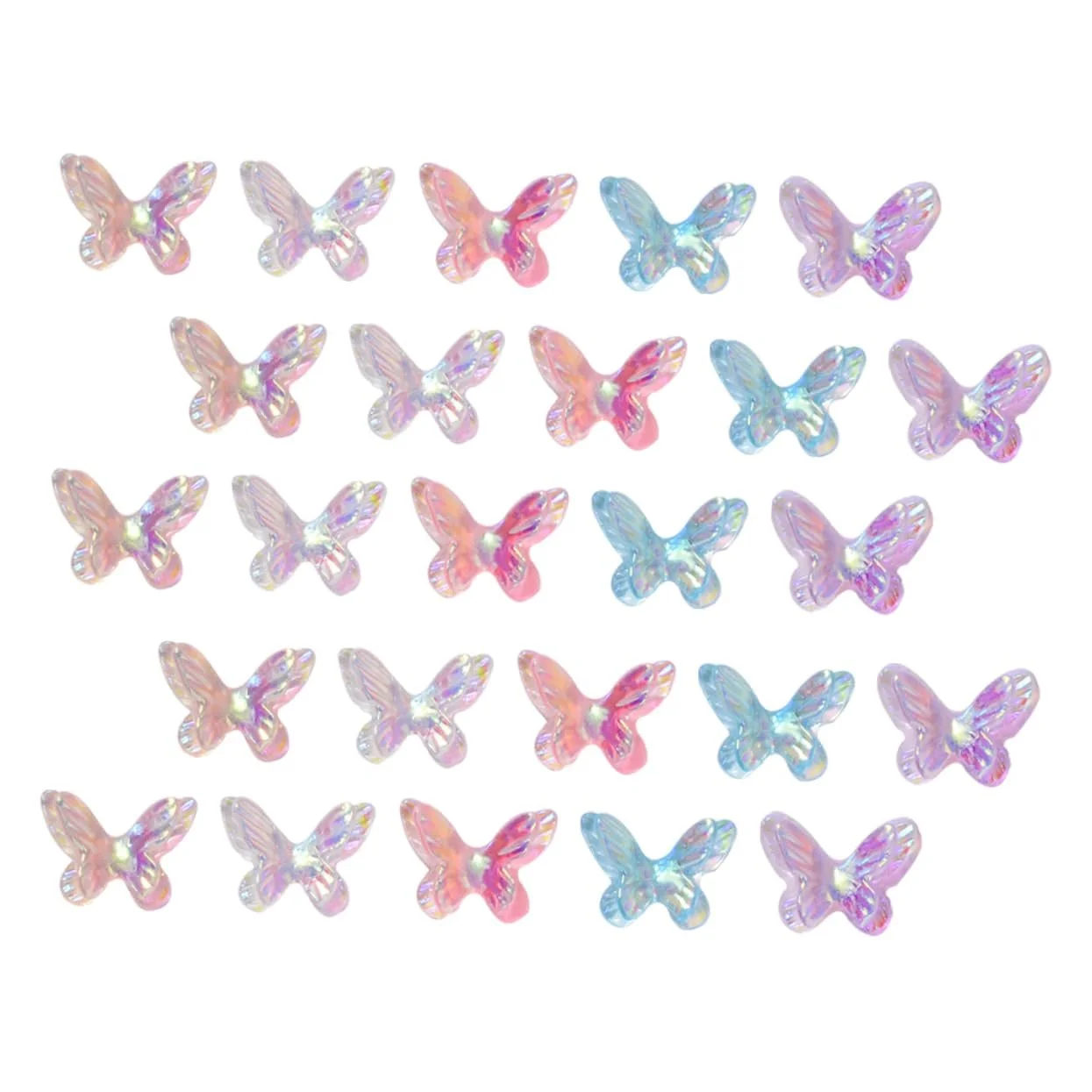 Прикраси для нігтів, 40 шт, різнокольорові, фото №1