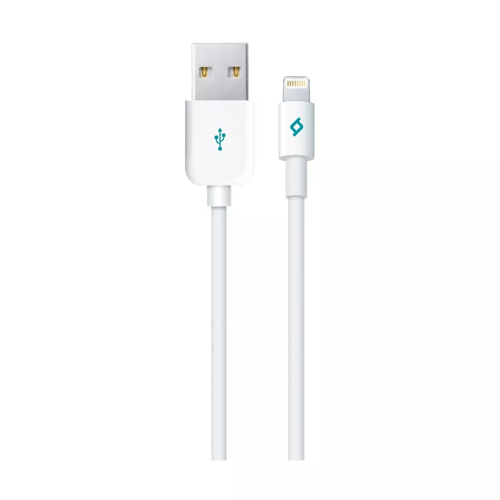 Кабель Ttec 2DKM01B USB Lightning 1.2м, White MFi, фото №1