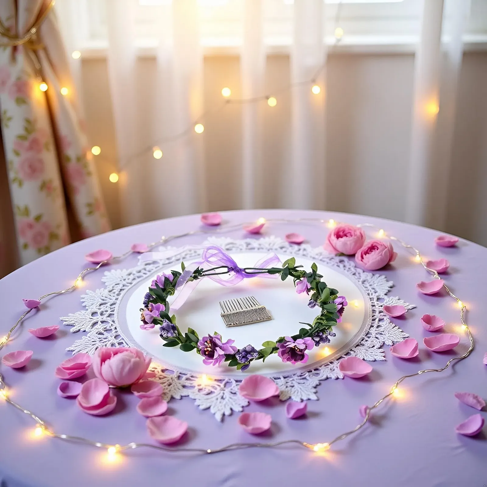 Вінок Квітка Троянда Ручної Роботи, фото №3