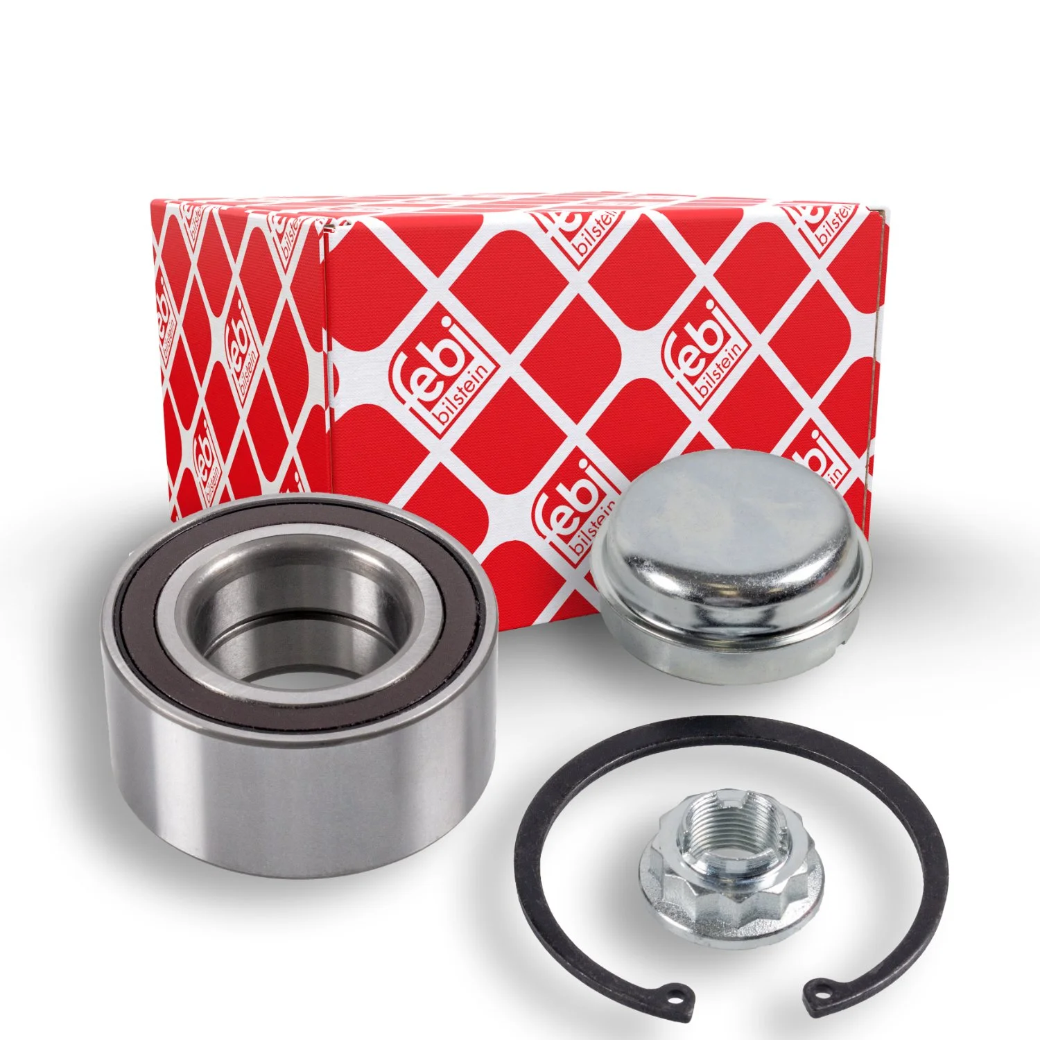 Комплект підшипника колісної маточини FEBI BILSTEIN 37549 для MERCEDES-BENZ, передній міст зліва, фото №1