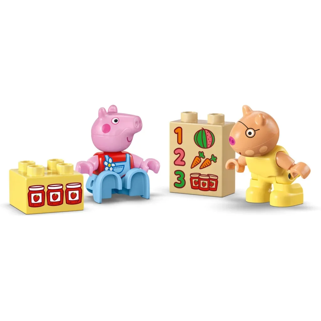 Конструктор LEGO DUPLO Peppa Pig Трактор и рынок (10468), фото №4