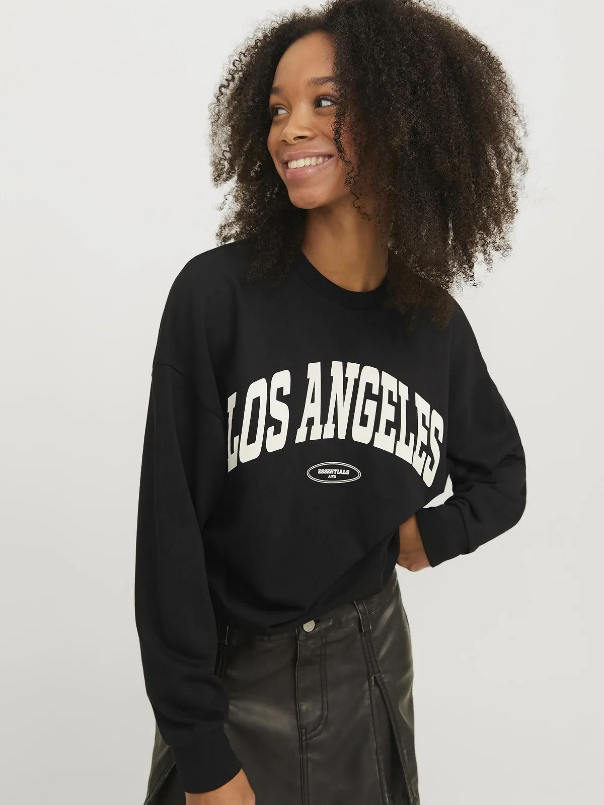 Женская толстовка JJXX Jxmerle Spring RLX Short LS Crew SWT, фото №8