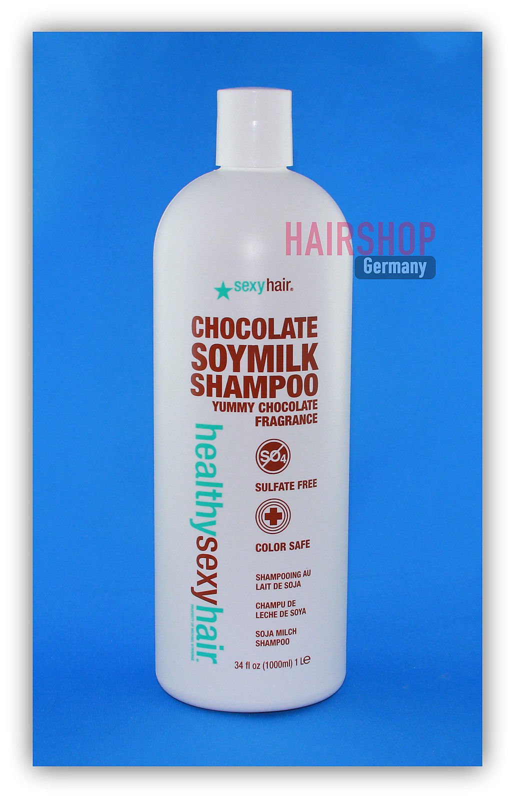 Шампунь Sexy Hair Chocolate Soymilk Без сульфатов 1л, фото №1