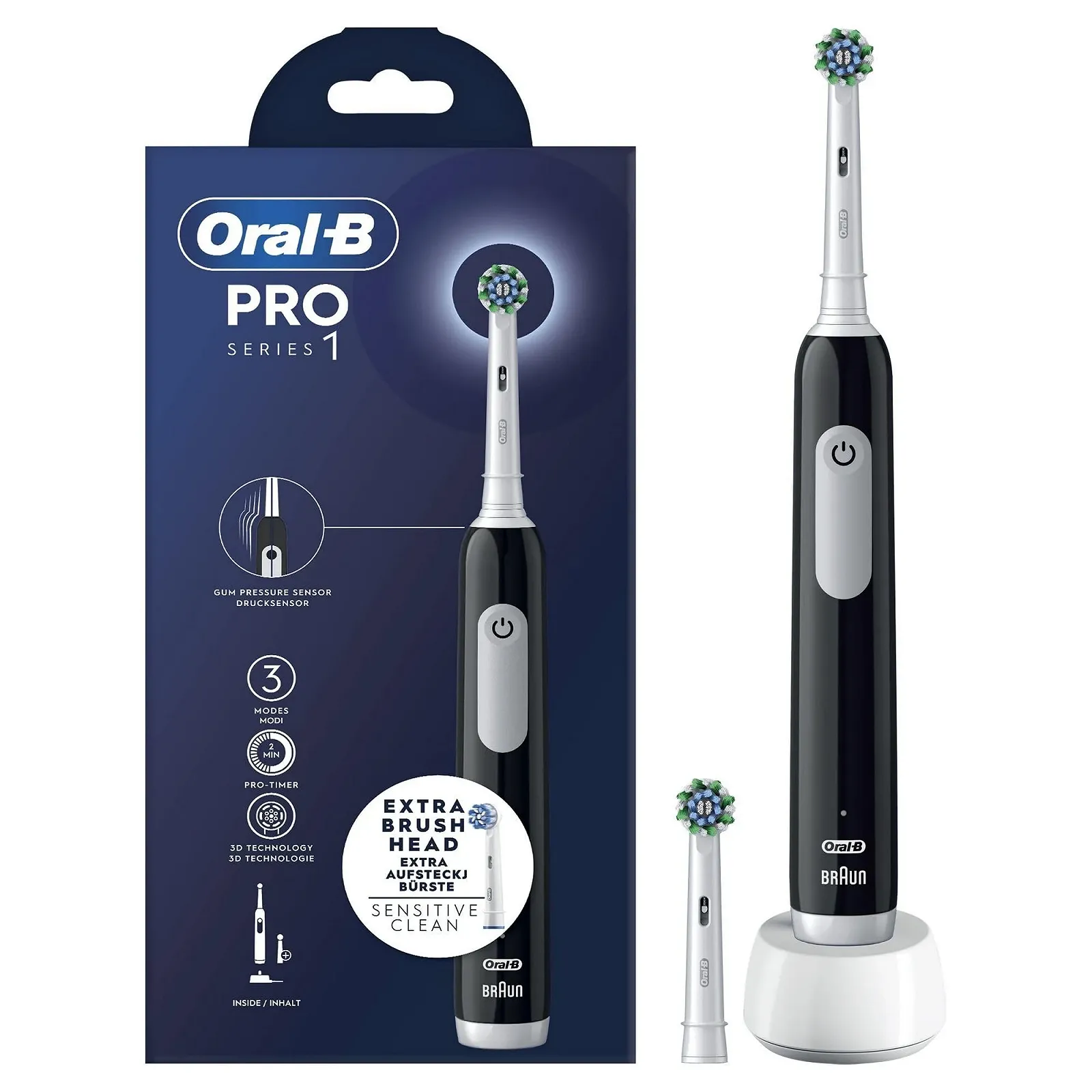 Электрическая зубная щетка Oral-B Pro Series 1, фото №1