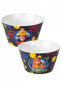 Миска United Labels Пожарный Сэм Фарфоровая Миска для Хлопьев 500 мл - Фото 1