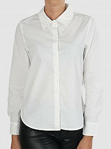 Рубашка ONLY ONLBETTY LIFE LS SLIM DNM QYT 15210328 Белый L - Фото 1