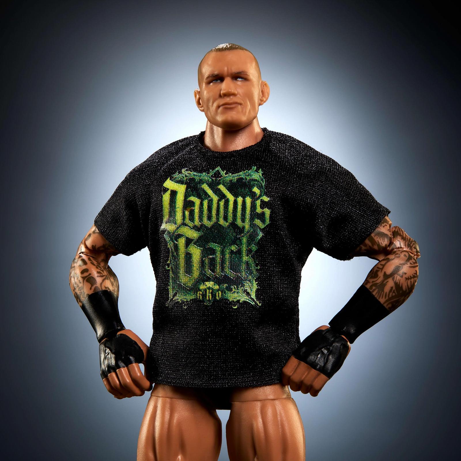 Экшн-фигурка Mattel WWE Elite Серии #116 Рэнди Ортон 15 см с 25 точками движения и сменными руками, многоцветная, фото №3